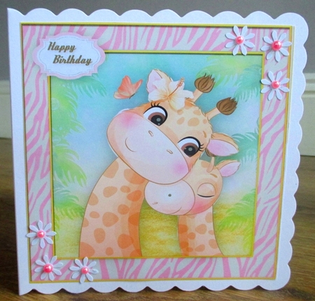 Giraffe Love by Johanna Lambert