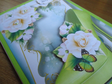 Fabulous Shoes - White Begonias A5 by Johanna Lambert