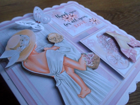 Thank You Mom Mini Page Kit  by Johanna Lambert