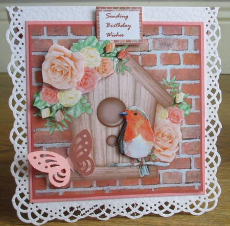Cute Birdhouse Mini Kit by Johanna Lambert