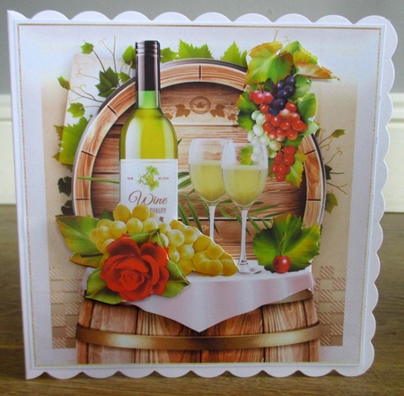 Bumper Kit Male Vintage Cards 3 Celebration Drinks by Johanna Lambert
