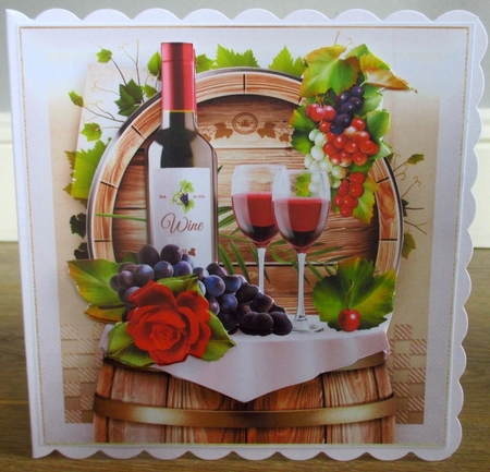 Bumper Kit Male Vintage Cards 3 Celebration Drinks by Johanna Lambert