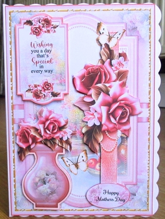 Couture Roses Mini Page Kit  by Johanna Lambert