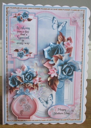 Couture Roses 2 Mini Page Kit  by Johanna Lambert