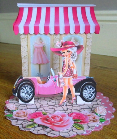 Love to Shop 5 Triple Easel Card Kit by Johanna Lambert