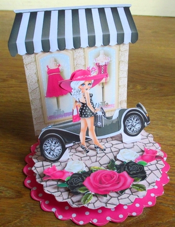 Love to Shop 6 Triple Easel Card Kit by Johanna Lambert