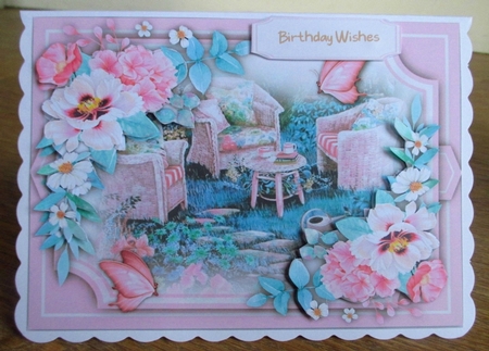 4, A5 , Cards , Serenity in the Garden by Johanna Lambert