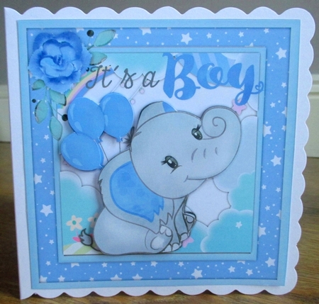 8x8 Its A Beautiful Boy by Johanna Lambert