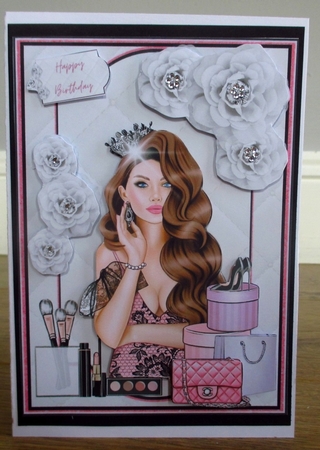 Birthday Queen Mini Card Kit #2 by Johanna Lambert