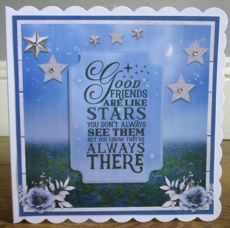 FRIENDS QUICK CARD by Johanna Lambert