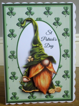 St Patricks Day Gnome Mini Kit by Johanna Lambert