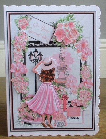 Spring In Paris Mini Card Kit #6 by Johanna Lambert