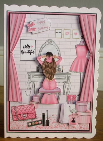 Hello Beautiful Mini Card Kit #3 by Johanna Lambert