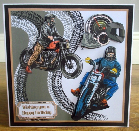 Motorbike Riders by Johanna Lambert