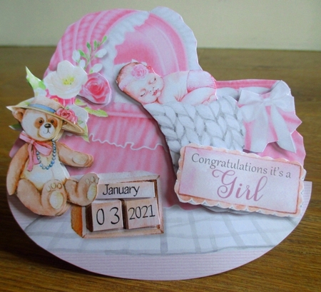 Rock-A-Bye Lullaby #1 Rocker Card Kit by Johanna Lambert