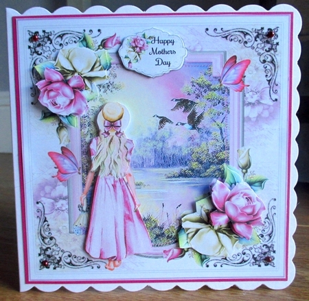 A Summer View 02 Mini Page Kit by Johanna Lambert