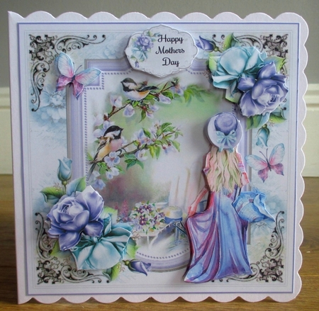 A Summer View 04 Mini Page Kit  by Johanna Lambert