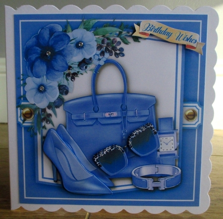 Beautiful Blue Accessories by Johanna Lambert