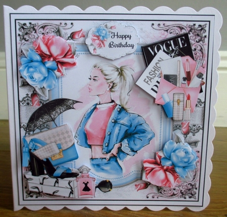 Bumper Kit of 4 Simply Chic Mini Page Kits by Johanna Lambert