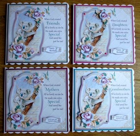 When God Created - Female Card Kit by Johanna Lambert