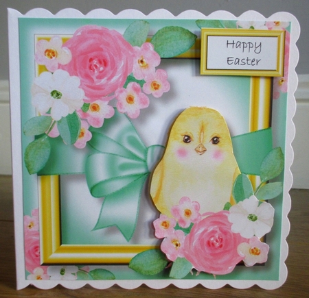 Easter Animals With Flowers & Bow Bumper Kit by Johanna Lambert