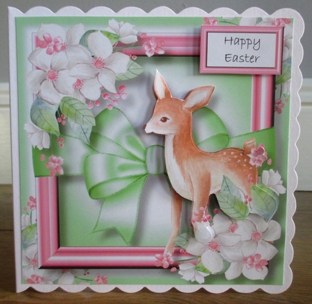 Easter Animals With Flowers & Bow Bumper Kit by Johanna Lambert