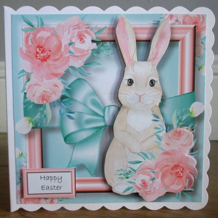 Easter Animals With Flowers & Bow Bumper Kit by Johanna Lambert