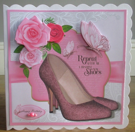 Repeat after me, I deserve new shoes by Johanna Lambert