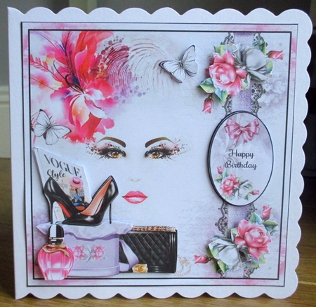 Simply Glam 02 Mini Page Kit by Johanna Lambert