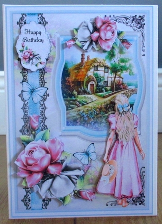 A Cottage View Mini Page Kit  by Johanna Lambert