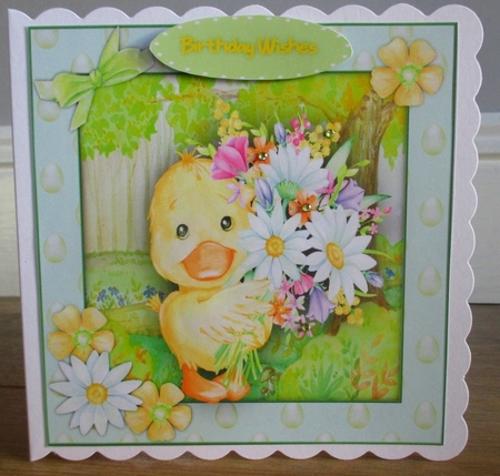 Ducks Flower Bouquet  by Johanna Lambert