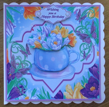 A cup of Crocus by Johanna Lambert