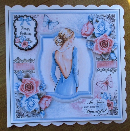 Be Your Own Kind Of Beautiful 04 Mini Page Kit  by Johanna Lambert
