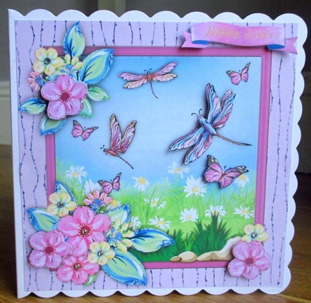Beautiful Spring Flight 2 by Johanna Lambert