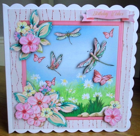 Beautiful Spring Flight  3 by Johanna Lambert