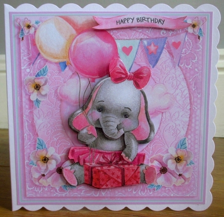 Elephants Birthday Numbers 1-5 BUNDLE by Johanna Lambert