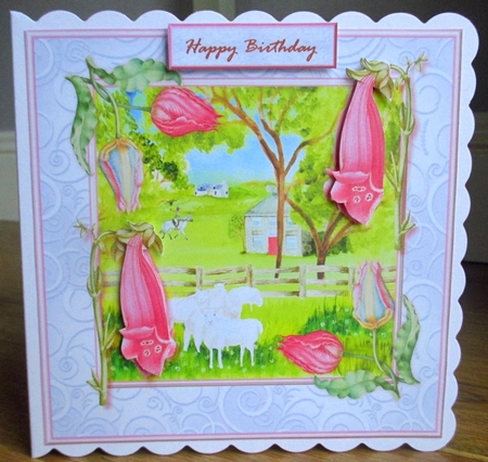 Country Cottages Kit 4 Quick Cards by Johanna Lambert