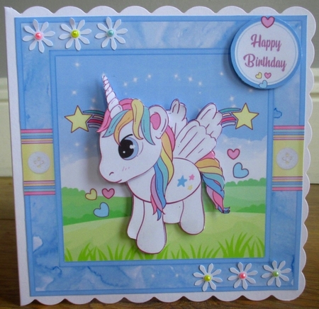 Unicorn mini kit by Johanna Lambert