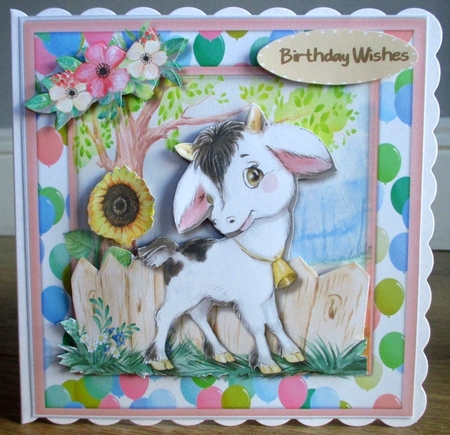 8x8 Mini Kit, Bull and Bell by Johanna Lambert