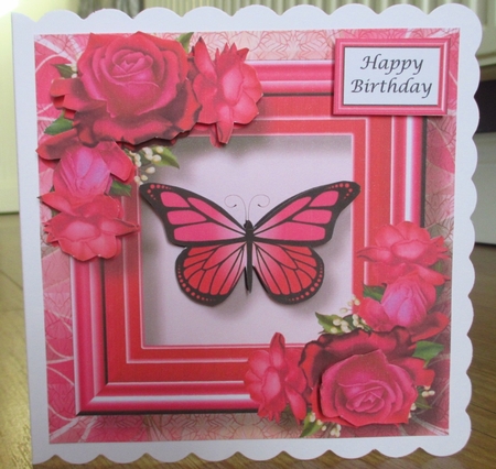 6x6 Art Nouveau Butterflies & Flowers Bumper Kit by Johanna Lambert