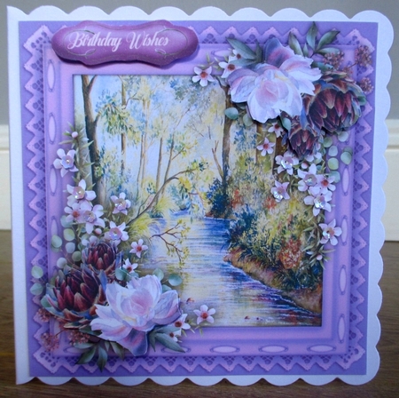 8x8 Mini Kit , Beautiful Forest Stream by Johanna Lambert