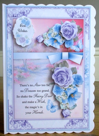 Floral Fancy 02 Mini Page Kit  by Johanna Lambert
