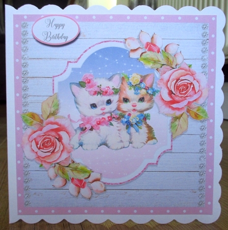 KITTENS quick card by Johanna Lambert