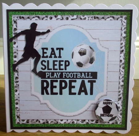PLAY FOOTBALL quick card by Johanna Lambert