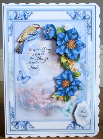 Floral Fancy 06 Mini Page Kit  by Johanna Lambert