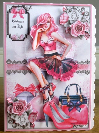 Simply Glam Mini Page Kit by Johanna Lambert