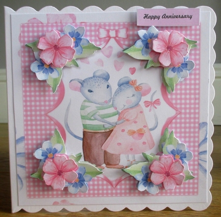 Happy Anniversary Cute Mini Kit by Johanna Lambert