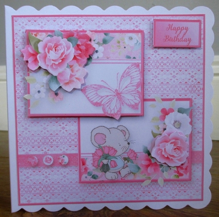 Little Mouse - Layered Card Mini Kit by Johanna Lambert