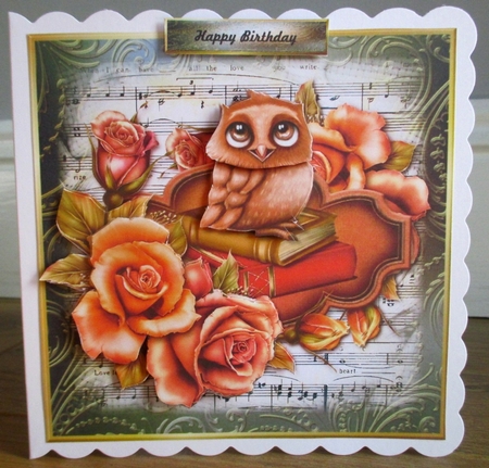 Bumperkit Male Cards Golden Roses by Johanna Lambert