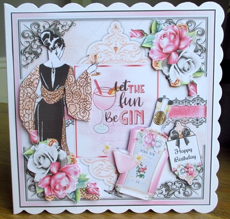Let The Fun Be Gin Bumper Mini Page Kits by Johanna Lambert